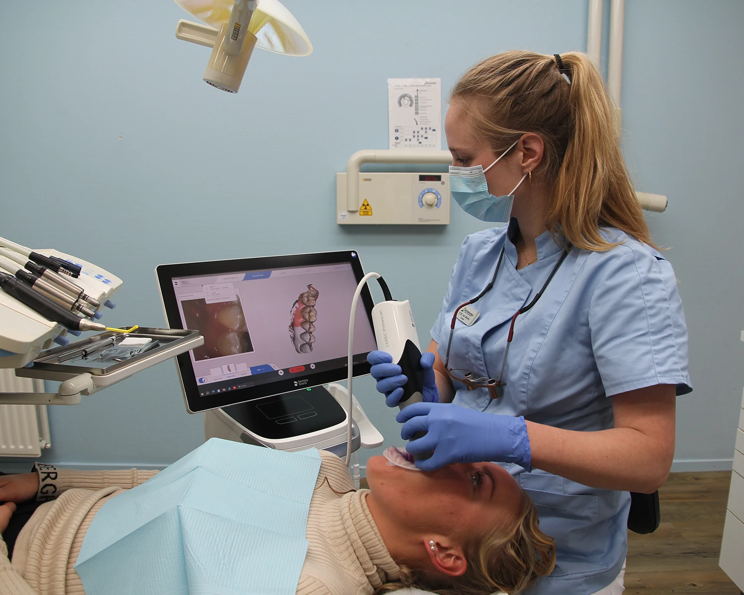 Behandeling 3D scan van gebit