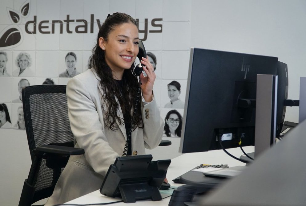 Voorbeeldfoto aanmeldbalie dentalways